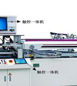 乐华工业一体机在丝印机上的应用，耐高温防腐蚀表现卓越